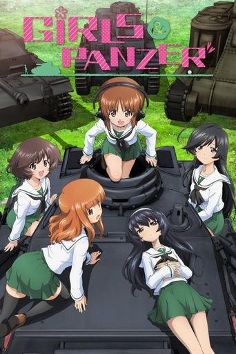 دانلود سریال Girls und Panzer 2012